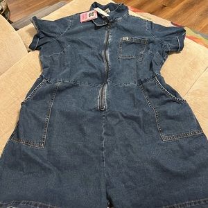 NWT LUCY & YAK RYLIE JUMPER- midwash denim
